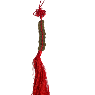9 Coins red tassel_new