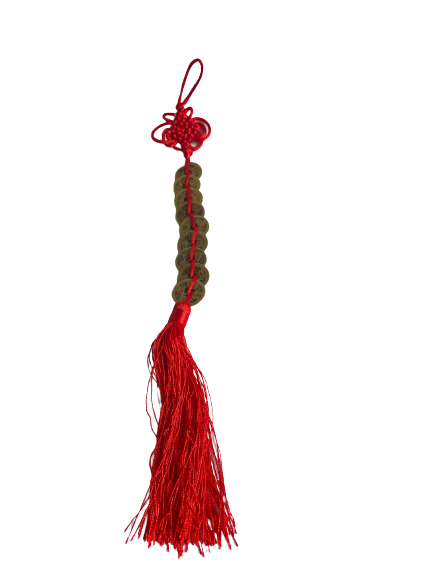 9 Coins red tassel_new